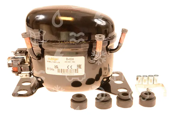 kompresor Cubigel / Huayi B48H (náhrada GL45AA), LBP - R134a / R1234yf, 220 - 240 V, 50Hz